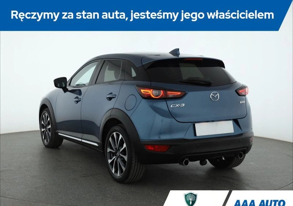 Mazda CX-3 cena 83000 przebieg: 78069, rok produkcji 2019 z Lubliniec małe 301